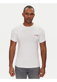 Emporio Armani Underwear Komplet 2 t-shirtów EM001849 AF10778 M0080 Kolorowy Slim Fit. Materiał: bawełna. Wzór: kolorowy