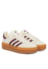 Adidas - adidas Sneakersy Gazelle Bold KI4559 Beżowy. Kolor: beżowy. Materiał: skóra, zamsz. Model: Adidas Gazelle #9