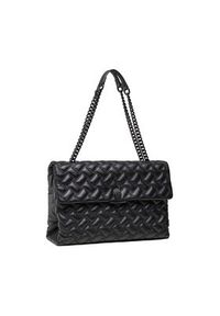 Kurt Geiger Torebka Xxl Kensington Drench 7386000109 Czarny. Kolor: czarny. Materiał: skórzane