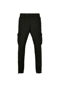 Spodnie Urban Classics z bawełny ripstop. Kolor: czarny. Materiał: bawełna. Długość: długie #1