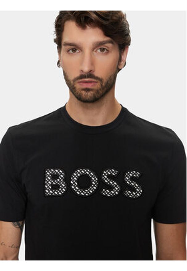 BOSS - Boss T-Shirt C-Thompson 06 50521520 Czarny Regular Fit. Kolor: czarny. Materiał: bawełna