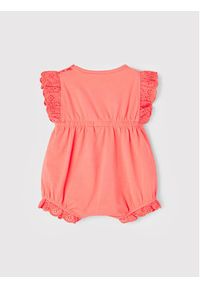 Name it - NAME IT Romper 13203107 Pomarańczowy Regular Fit. Kolor: pomarańczowy. Materiał: bawełna