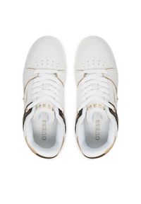 Guess Sneakersy FLTDEL FAL12 Biały. Kolor: biały. Materiał: skóra