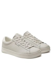 Tommy Jeans Sneakersy Tjm Leather Low Cupsole EM0EM01374 Szary. Kolor: szary. Materiał: skóra #3