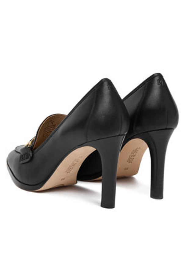 Lauren Ralph Lauren - LAUREN RALPH LAUREN Szpilki 802P04169001 Czarny. Kolor: czarny. Materiał: skóra. Obcas: na szpilce