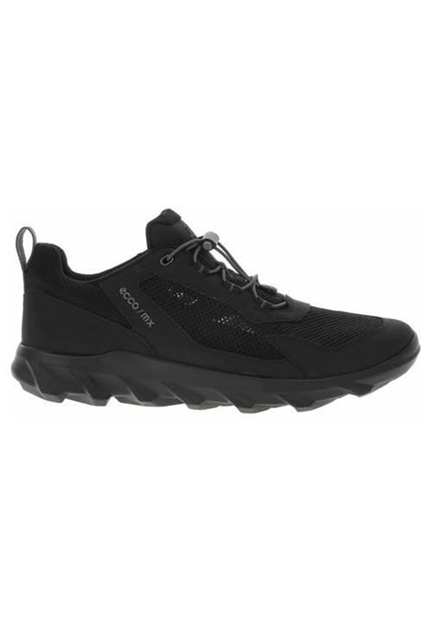 ecco - Buty trekkingowe męskie Ecco MX. Kolor: czarny. Materiał: guma, materiał, tkanina, syntetyk. Szerokość cholewki: normalna