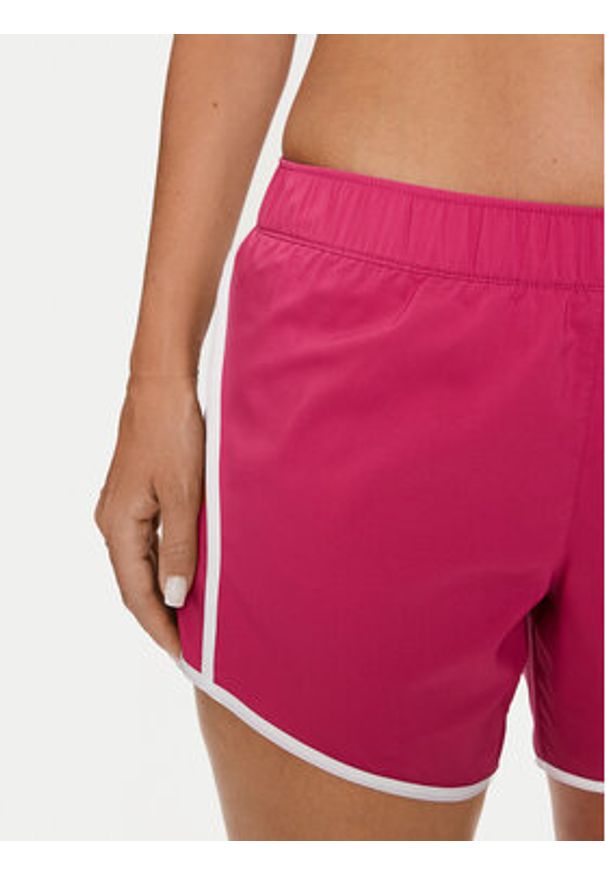 Reebok Szorty sportowe Id Train Woven Short 100035795 Różowy Regular Fit. Kolor: różowy. Materiał: syntetyk