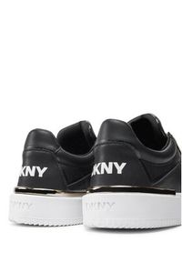 DKNY Sneakersy K3491306 Czarny. Kolor: czarny. Materiał: skóra #7