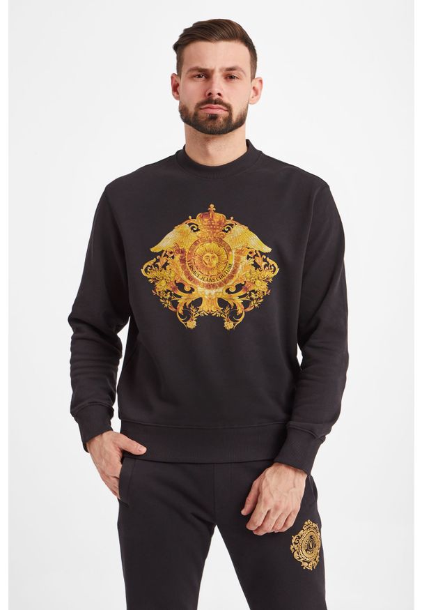 Versace Jeans Couture - Bluza VERSACE JEANS COUTURE. Materiał: bawełna. Wzór: nadruk