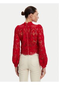 Morgan Bluzka 251-OMBRE Czerwony Regular Fit. Kolor: czerwony. Materiał: syntetyk #5