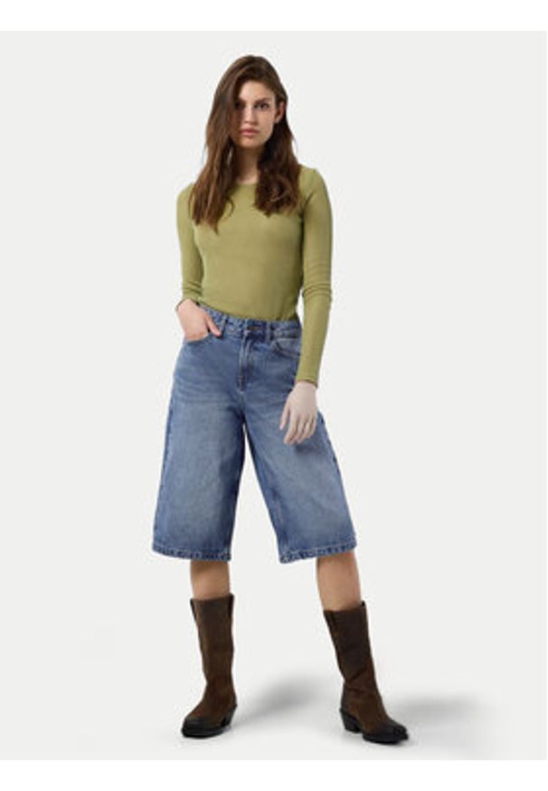 Noisy may - Noisy May Szorty jeansowe Lila 27029853 Niebieski Loose Fit. Kolor: niebieski. Materiał: bawełna
