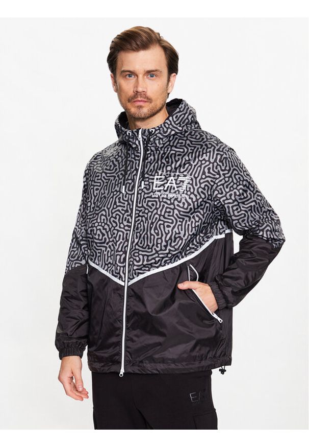 EA7 Emporio Armani Kurtka przejściowa 3RPB04 PN5ZZ 1200 Czarny Regular Fit. Kolor: czarny. Materiał: syntetyk