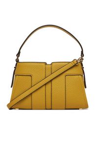 Elisabetta Franchi Torebka BS-06A-51E2-V400 Żółty. Kolor: żółty. Materiał: skórzane