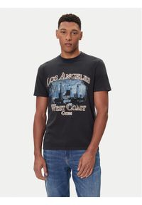 Guess T-Shirt M5BI02 K8FQ4 Czarny Regular Fit. Kolor: czarny. Materiał: bawełna