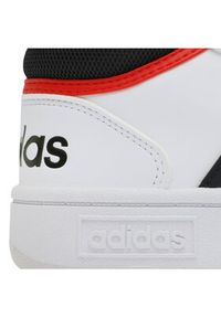 Adidas - adidas Sneakersy Hoops 3.0 Mid GY5543 Biały. Kolor: biały. Materiał: materiał #4