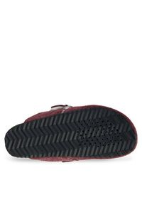 Geox Kapcie D Brionia D36LSB 000NY C7357 Bordowy. Kolor: czerwony. Materiał: materiał