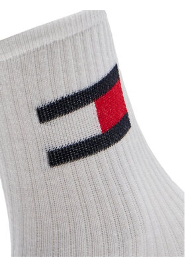 TOMMY HILFIGER - Tommy Hilfiger Skarpety długie 701229940 Biały. Kolor: biały. Materiał: bawełna