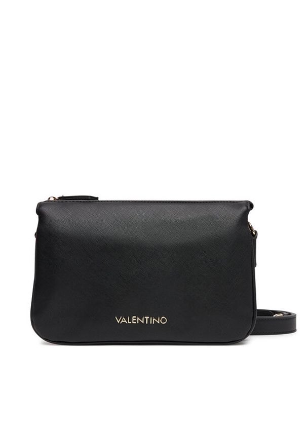 VALENTINO - Valentino Torebka Zero Re VBS7B308 Czarny. Kolor: czarny. Materiał: skórzane