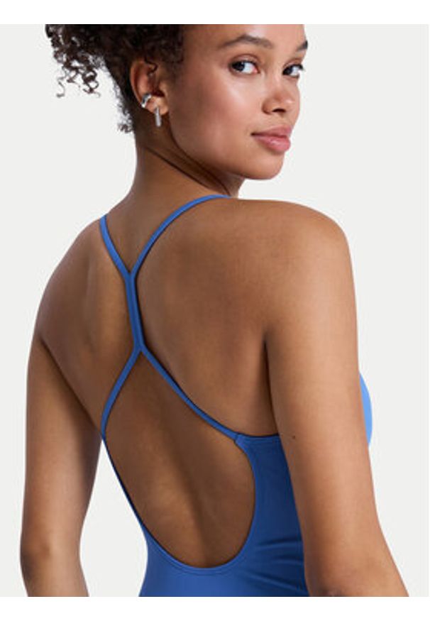 Roxy Strój kąpielowy Solid Essentials ERJX103796 Błękitny. Kolor: niebieski. Materiał: syntetyk