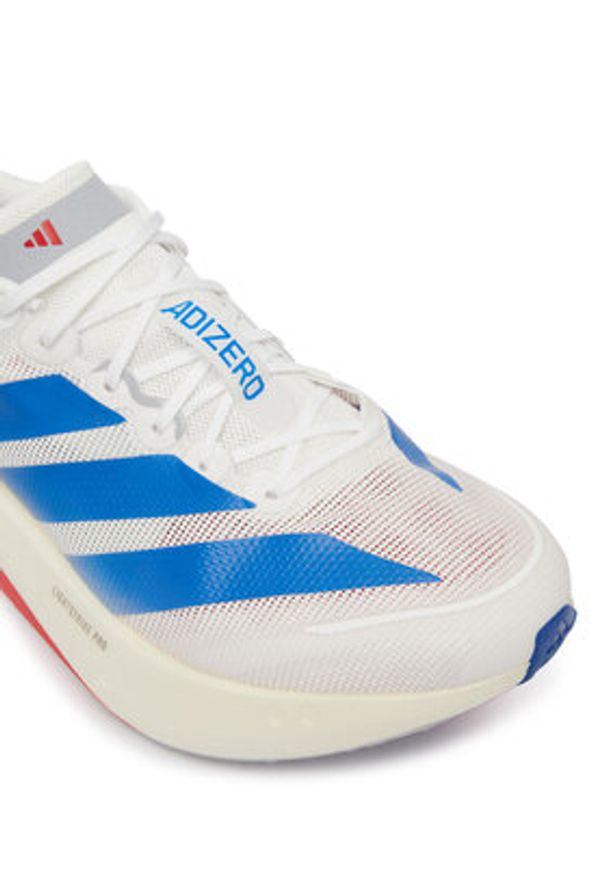 Adidas - adidas Buty do biegania adizero Boston 13 JQ1668 Biały. Kolor: biały. Materiał: materiał