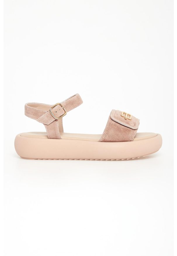 Baldinini - Sandały damskie skórzane BALDININI. Materiał: skóra