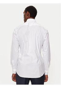 BOSS - Boss Koszula 50527198 Biały Slim Fit. Kolor: biały. Materiał: bawełna #4