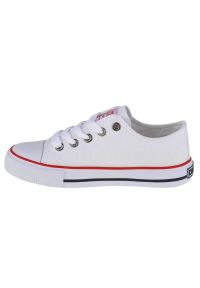 Big-Star - Buty Big Star Shoes Jr FF374200-101 białe. Okazja: na co dzień. Kolor: biały. Materiał: materiał, guma. Szerokość cholewki: normalna. Styl: casual #3