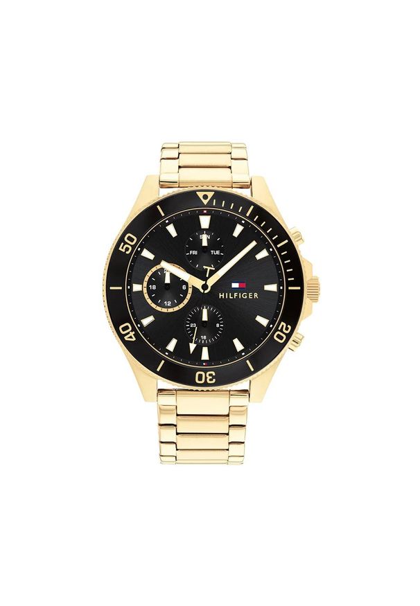 TOMMY HILFIGER ZEGAREK Larson 1791919. Materiał: bawełna, skóra. Styl: klasyczny, sportowy