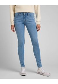 Lee - LEE SCARLETT DAMSKIE SPODNIE JEANSOWE PARTLY CLOUDY L526ERPA