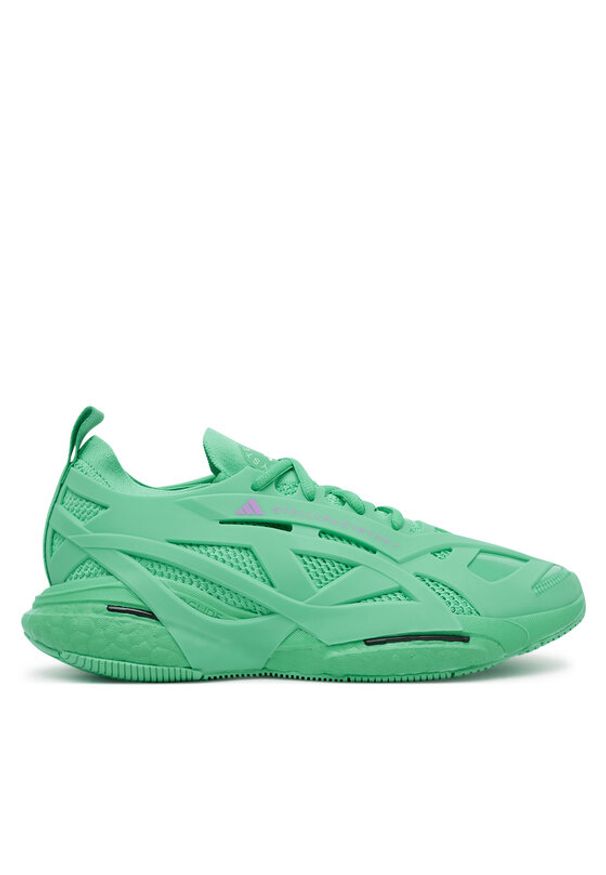 Adidas by Stella McCartney - adidas by Stella McCartney Buty do biegania Solarglide JH6331 Zielony. Kolor: zielony. Materiał: materiał. Model: Adidas Stella McCartney