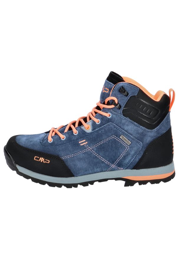 Buty trekkingowe damskie CMP ALCOR MID 2.0. Okazja: na co dzień. Kolor: wielokolorowy, niebieski, pomarańczowy