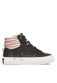 Pepe Jeans Sneakersy PGS30595 Czarny. Kolor: czarny #1