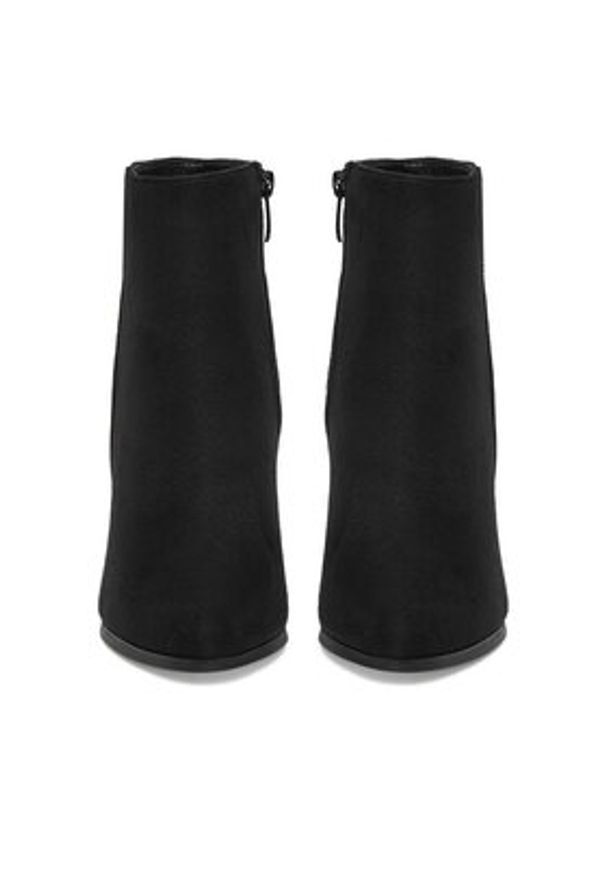 DeeZee Botki BM-9075-1 Czarny. Kolor: czarny. Materiał: materiał