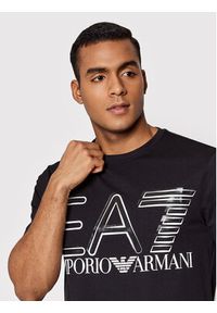 EA7 Emporio Armani T-Shirt 3LPT20 PJFFZ 1200 Czarny Regular Fit. Kolor: czarny. Materiał: bawełna #5