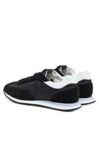 Calvin Klein Sneakersy Runner Lace Up - Nylon Mix HW0HW02395 Czarny. Kolor: czarny. Materiał: skóra #2