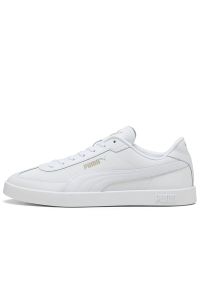 Buty unisex Puma Club II Era 40268402 - białe. Zapięcie: pasek. Kolor: biały. Materiał: skóra, syntetyk, guma. Szerokość cholewki: normalna. Sezon: lato #1