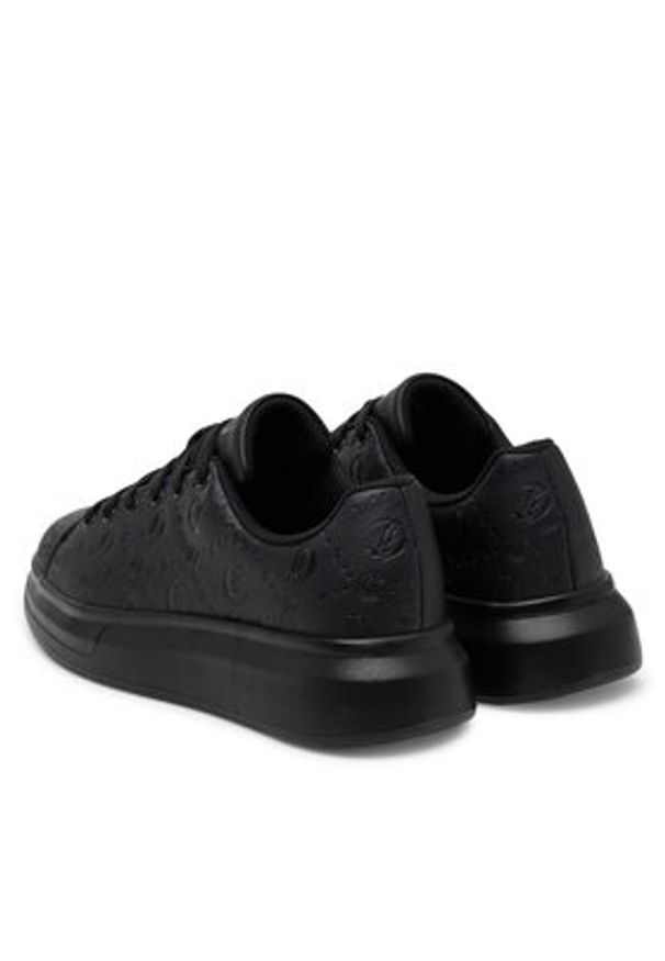 Just Cavalli Sneakersy 78RA3SB6 ZSC31 Czarny. Kolor: czarny. Materiał: skóra