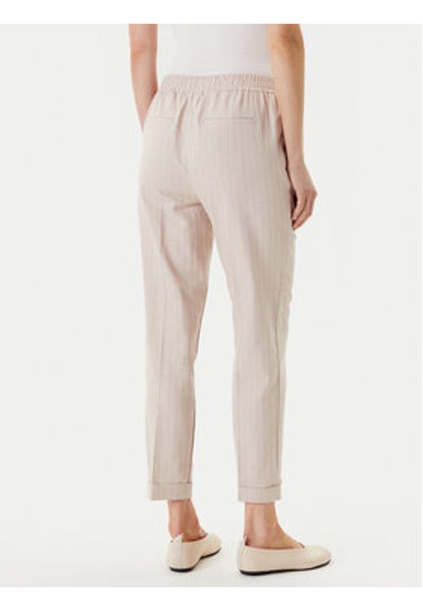 United Colors of Benetton - United Colors Of Benetton Chinosy 49KBDF090 Beżowy Slim Fit. Kolor: beżowy. Materiał: bawełna