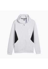 Puma - Bluza NEBBIA Crop Hoodie Iconic. Kolor: szary. Sport: fitness #1