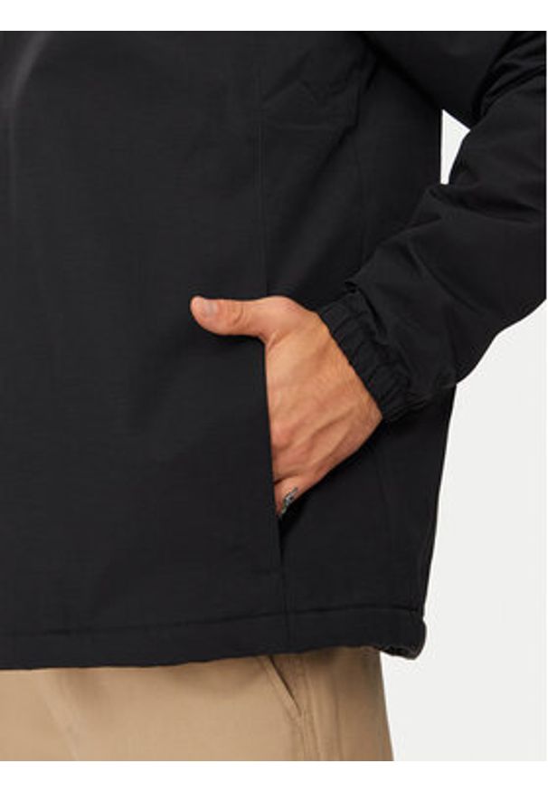 Quiksilver Kurtka przejściowa Overcast EQYJK04063 Czarny Regular Fit. Kolor: czarny. Materiał: syntetyk, bawełna
