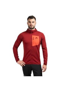 MOUNTAIN EQUIPMENT - Bluza trekkingowa męska Lumiko Hooded. Typ kołnierza: kaptur. Kolor: czerwony, pomarańczowy, wielokolorowy