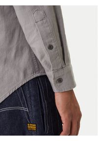 G-Star RAW - G-Star Raw Koszula Marine D24963-D454 Szary Slim Fit. Kolor: szary. Materiał: bawełna. Styl: marine #2