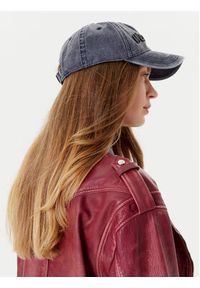 Weekend Max Mara Czapka z daszkiem Bruno 2525576024 Granatowy. Kolor: niebieski. Materiał: materiał, bawełna