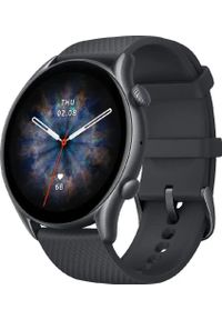 AMAZFIT - Amazfit GTR 3 Pro Galaxy Black (Grafitowy) | Bezpieczne zakupy! Szybka wysyłka! oryginalne, zaplombowane pudełko!. Kolor: szary