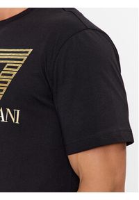 EA7 Emporio Armani T-Shirt 6RPT03 PJFFZ 0208 Czarny Regular Fit. Kolor: czarny. Materiał: bawełna #4