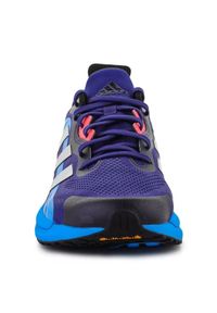 Adidas - Buty do biegania adidas Solar Glide 4 St M MGX3056 granatowe niebieskie. Kolor: niebieski. Materiał: syntetyk, guma. Szerokość cholewki: normalna. Sport: bieganie #5