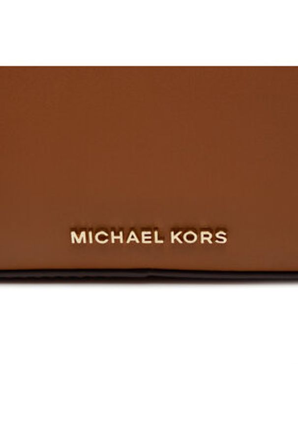 MICHAEL Michael Kors Torebka Empire 32H3G8EW6L Brązowy. Kolor: brązowy. Materiał: skórzane