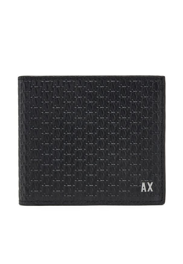 Armani Exchange Duży Portfel Męski 958097 4R847 00020 Czarny. Kolor: czarny. Materiał: skóra