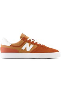 Buty męskie New Balance Numeric NM272RST – pomarańczowe. Kolor: pomarańczowy. Materiał: zamsz, skóra, materiał, syntetyk, dresówka. Szerokość cholewki: normalna