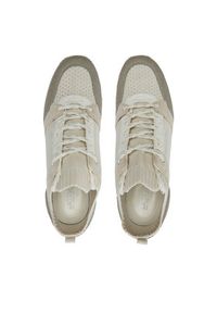 MICHAEL Michael Kors Sneakersy Georgie Knit Trainer 43T4GEFS2D Beżowy. Kolor: beżowy. Materiał: skóra